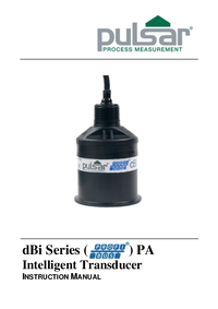 Thumbnail of document Manual - dBi Profibus Intelligent Transducers